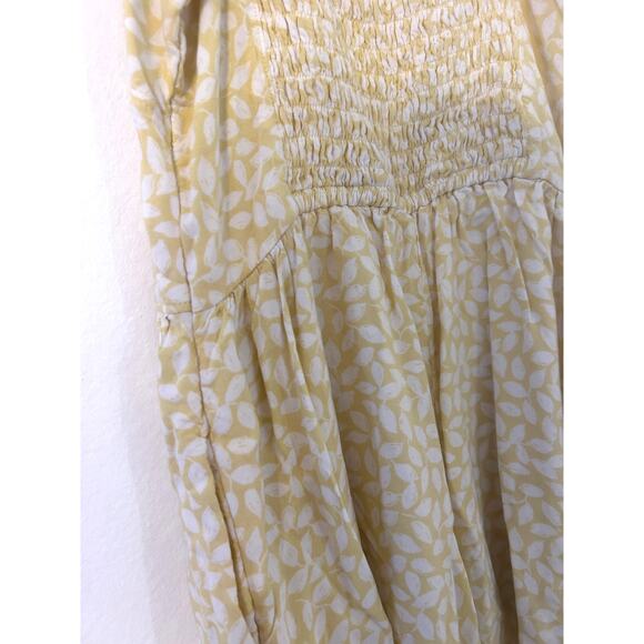 Abercrombie Girls Yellow Floral Romper Size 11/12 - Picture 6 of 6